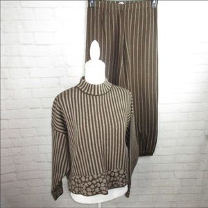 Joan Vass Vtg Sweater/Pants Set